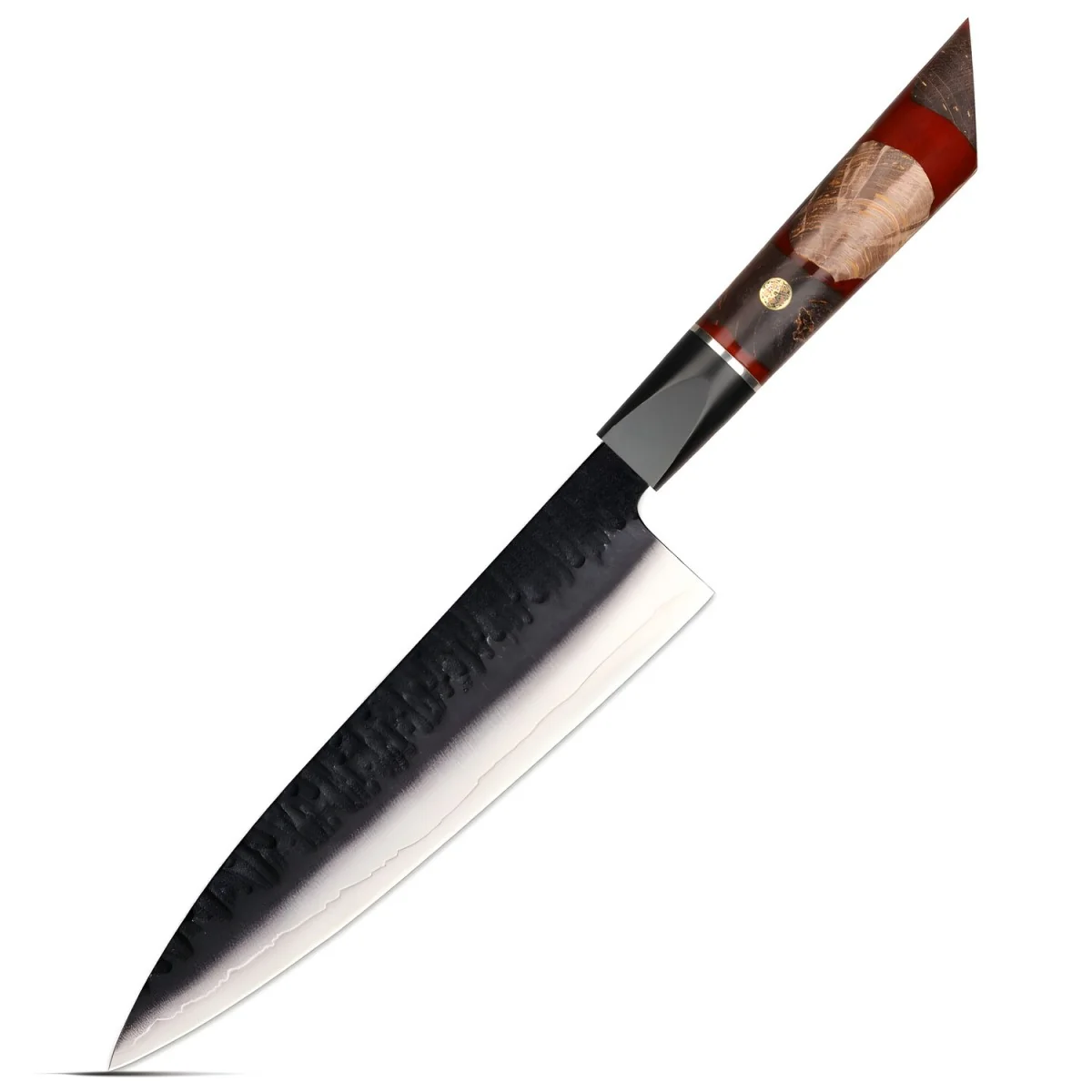 Damaškový kuchynský nôž Arata-Chef/Červená 1 x 1ks Chef