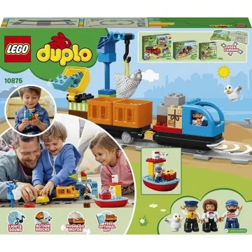 LEGO® DUPLO 10875 Nákladný vlak 1×1 ks, lego stavebnica