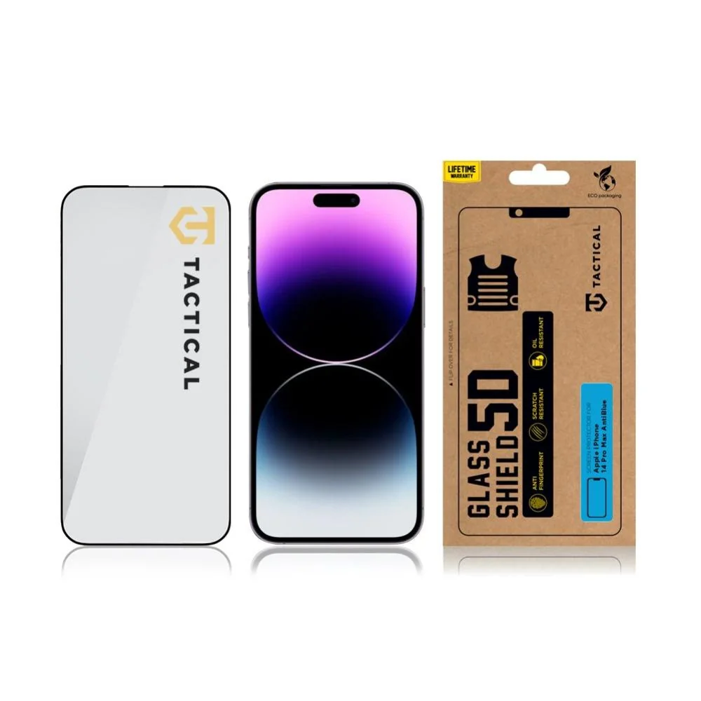 Sklo pre Apple iPhone 13 Pro Max - Čierna
