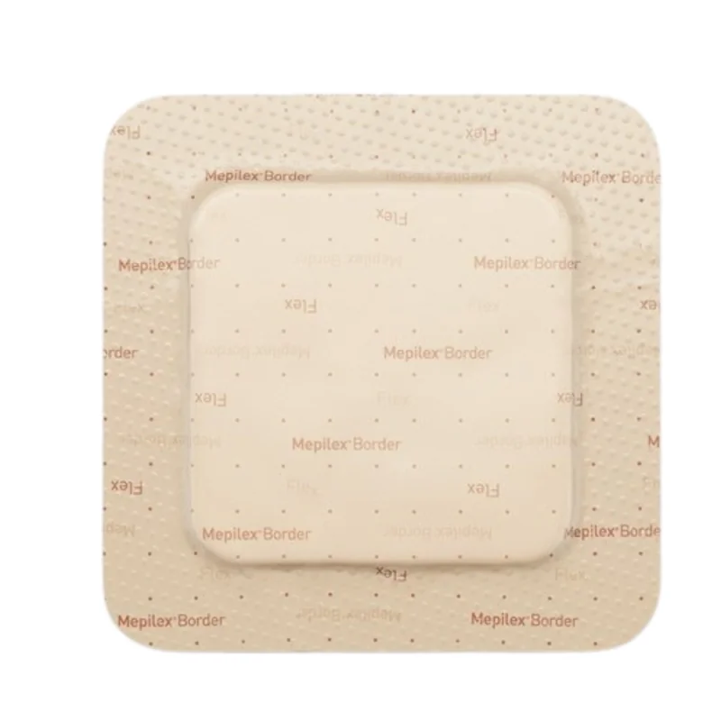 MOLNLYCKE Mepilex Border Flex obväz 7,5 x 7,5 cm, 5 ks