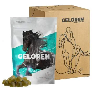 GELOREN HA gélové tablety príchuť jablko 1×180 tbl, veterinárny prípravok