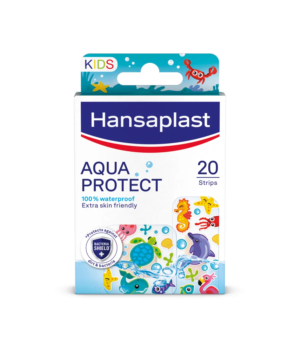 Hansaplast Aquaprotect Kids náplasť 1×20 ks, detská náplasť