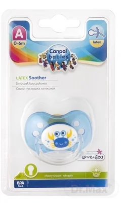 Canpol Babies Utišujúci cumlík Príroda 1×1 ks, cumlík