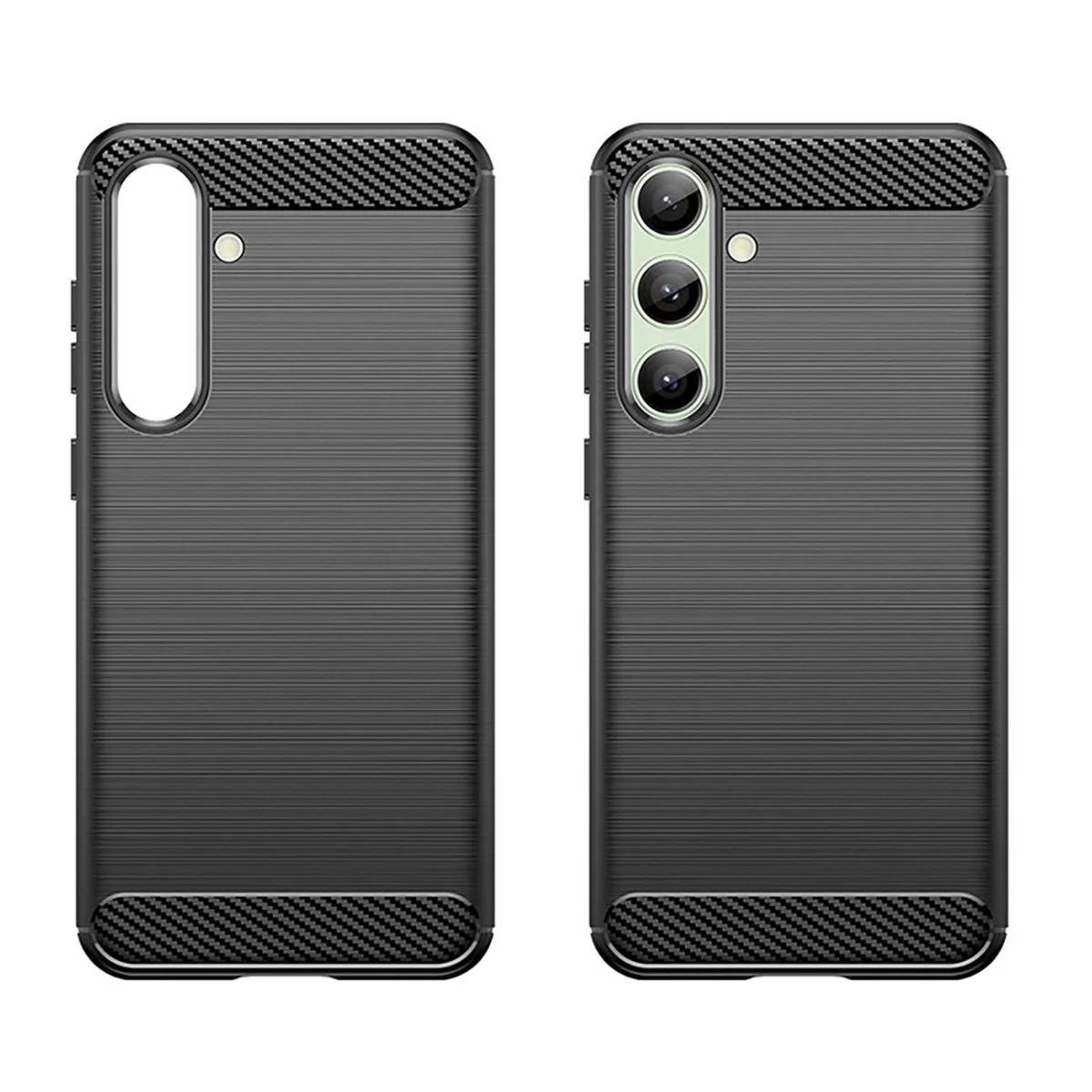 MG Carbon kryt na Samsung Galaxy S24 FE, čierny