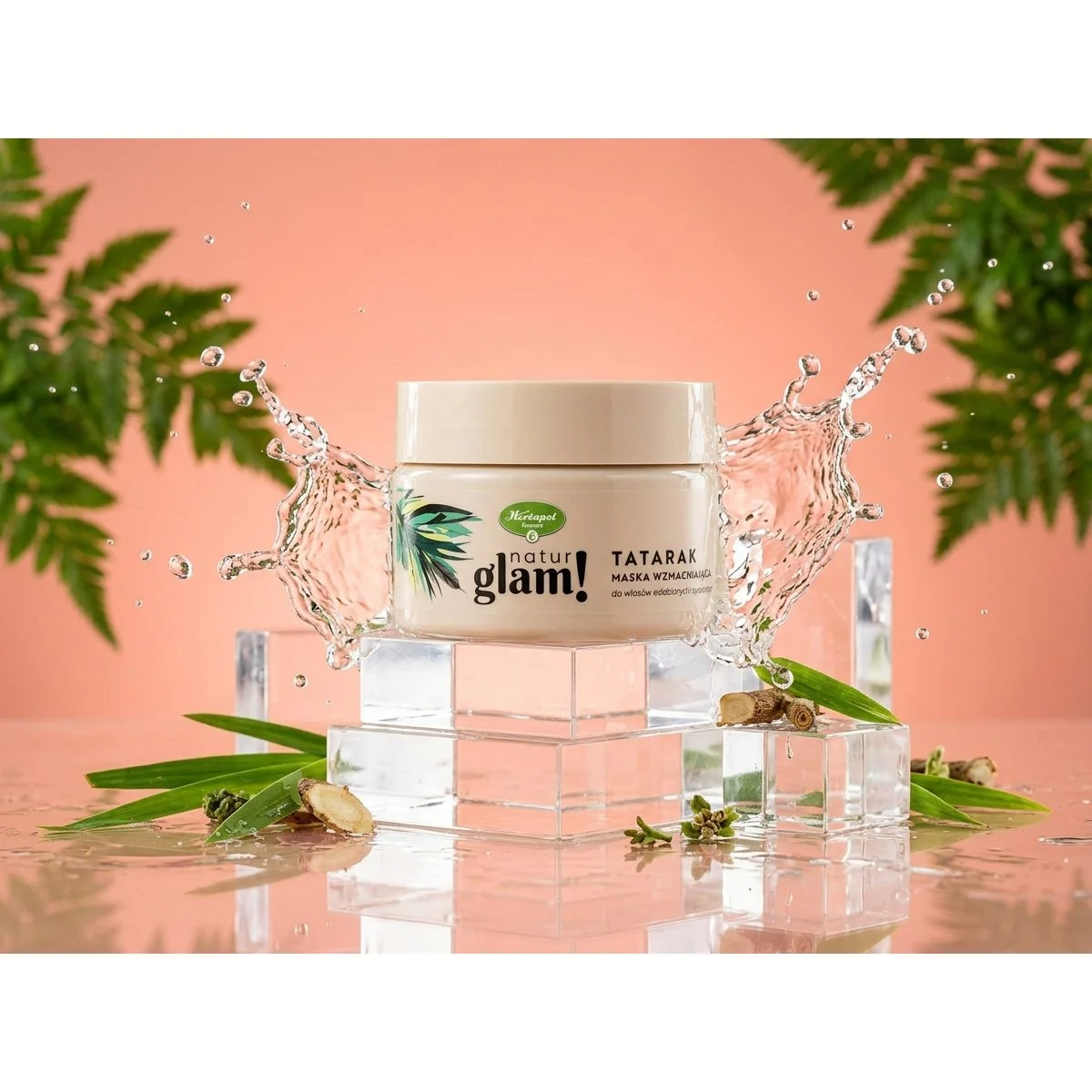 NaturGlam Puškvorcová maska na vlasy 300 ml pre všetky typy vlasov