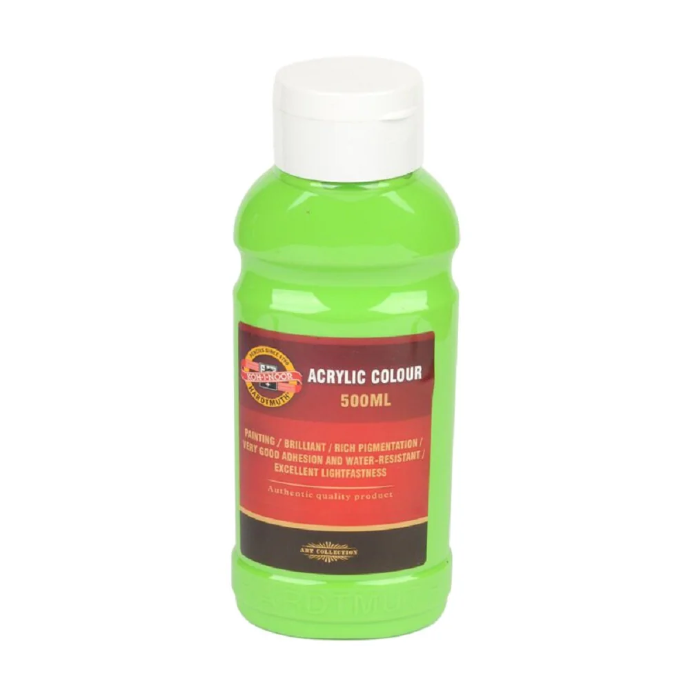 Akrylová farba 500 ml, svetlozelená 1627/0500