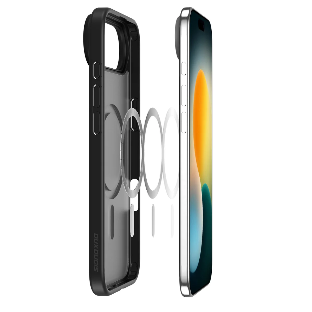 Dux Ducis Yind MagSafe kryt na iPhone 17 Air, čierny