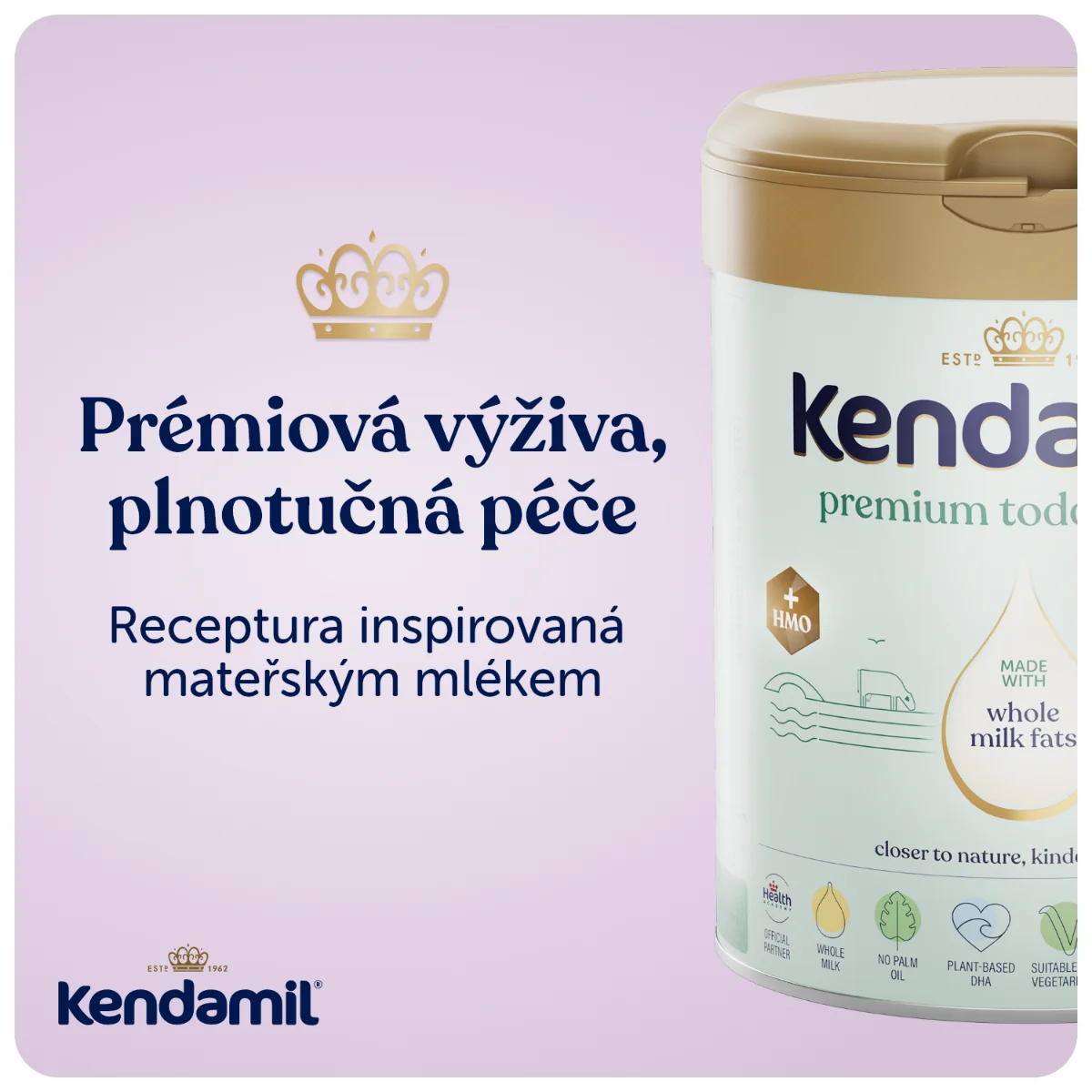 Kendamil Premium 3 HMO+ (800 g) 1×800 g, detská výživa