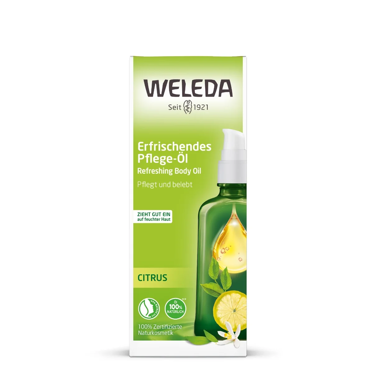 WELEDA Citrusový osviežujúci olej 1×100 ml, olej