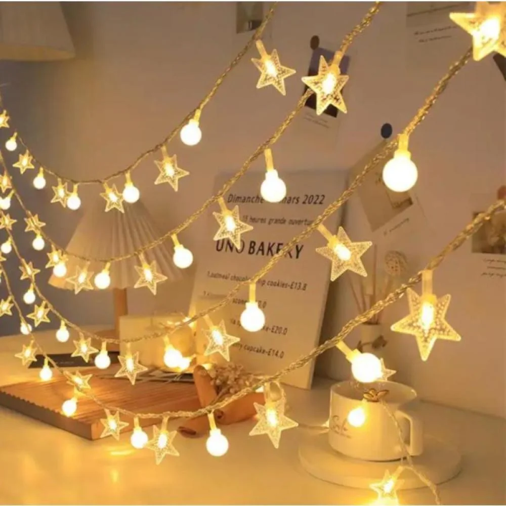 LED girlanda 6 m (40 LED žiaroviek) USB
