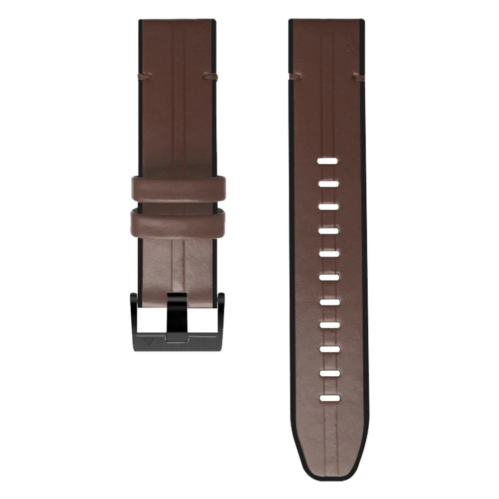 Tech-Protect Silicone Pu remienok na Garmin Fenix 5x / 5x Plus / 6x / 6x Pro / 7x / 8 51mm, brown