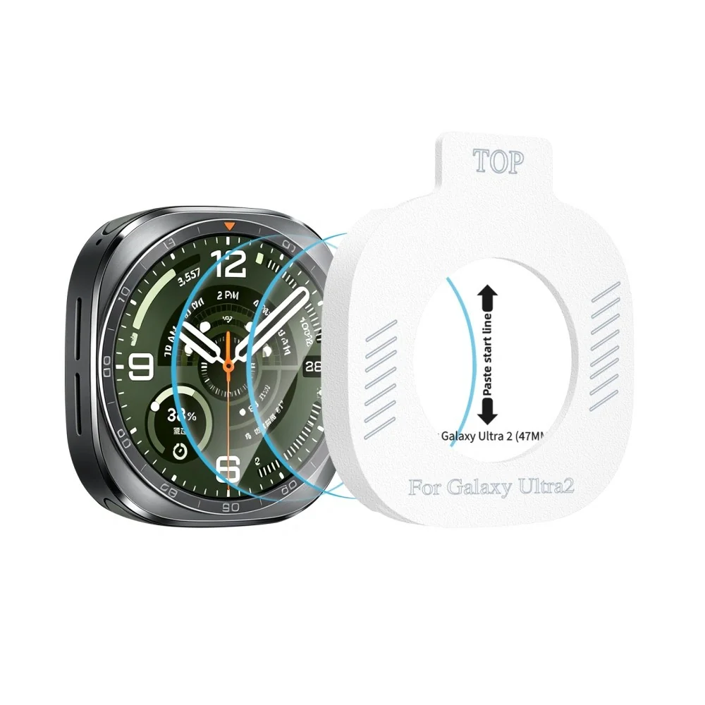 Tech-Protect Easy Set 2x ochranné sklo na Samsung Galaxy Watch Ultra 2 2026 (47mm)