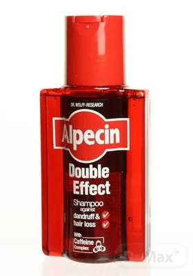 ALPECIN Hair Energizer Double Effect 1×200 ml, šampón proti lupinám a vypadávaniu vlasov