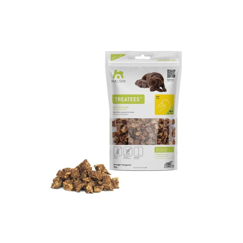 Odmeny pre psa Maelson treatees kačka 100g
