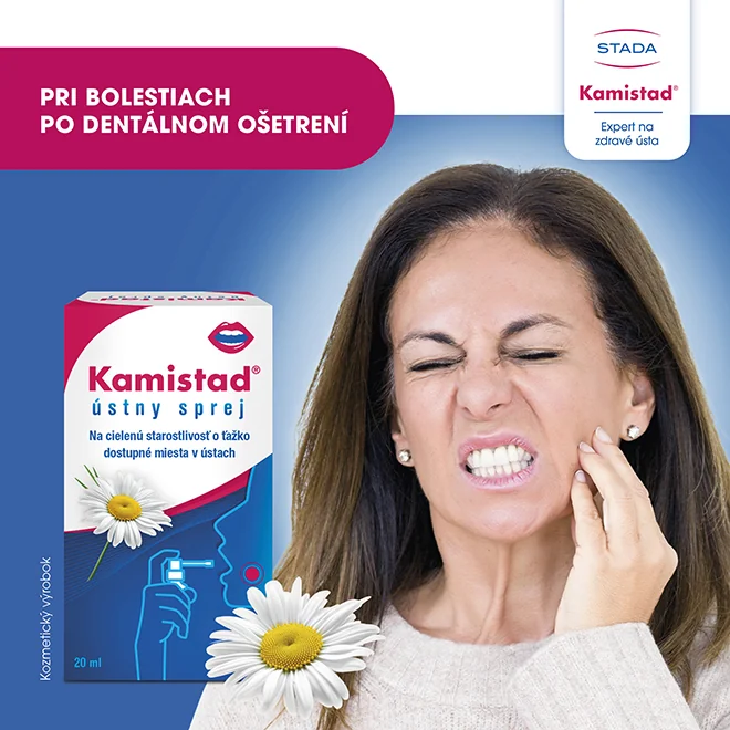 KAMISTAD® ústny sprej 1×20 ml, ústny sprej