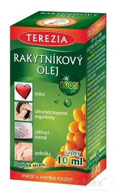 TEREZIA RAKYTNÍKOVÝ OLEJ - 100% 1×10 ml, výživový doplnok