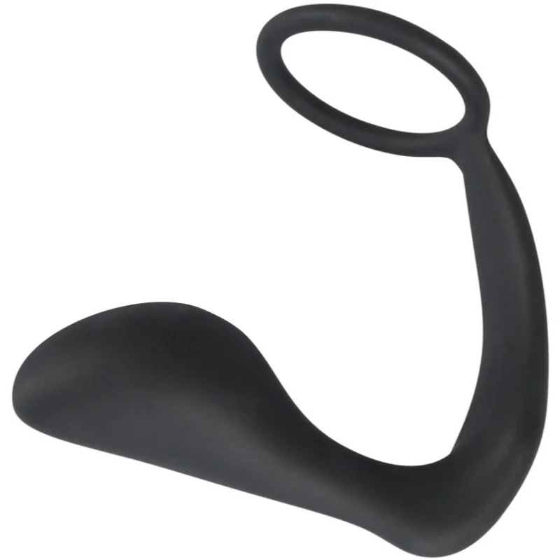 Análny kolík s erekčným krúžkom Ring & Plug (9,7 cm)