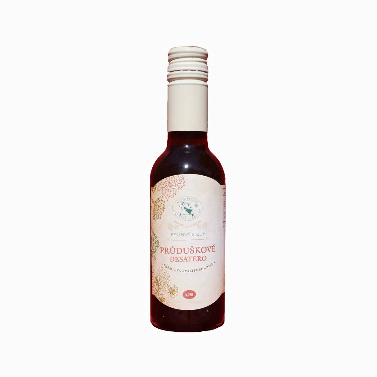 Sirup "Prieduškové desatoro" - Bylinkářství u Chytré Horákyně - 250 ml