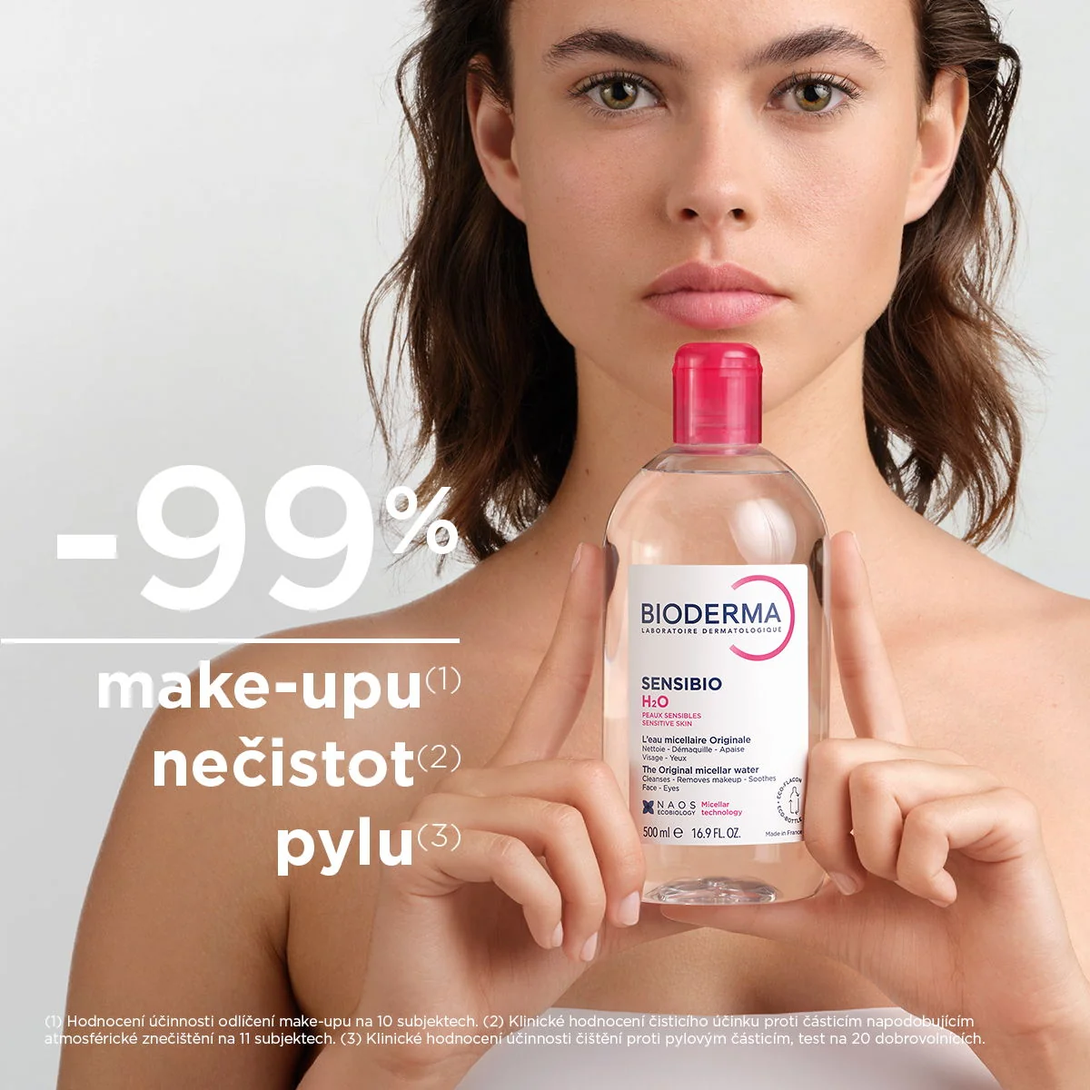 BIODERMA Sensibio H2O micelárna voda na citlivú pleť 1×500 ml, micelárna voda