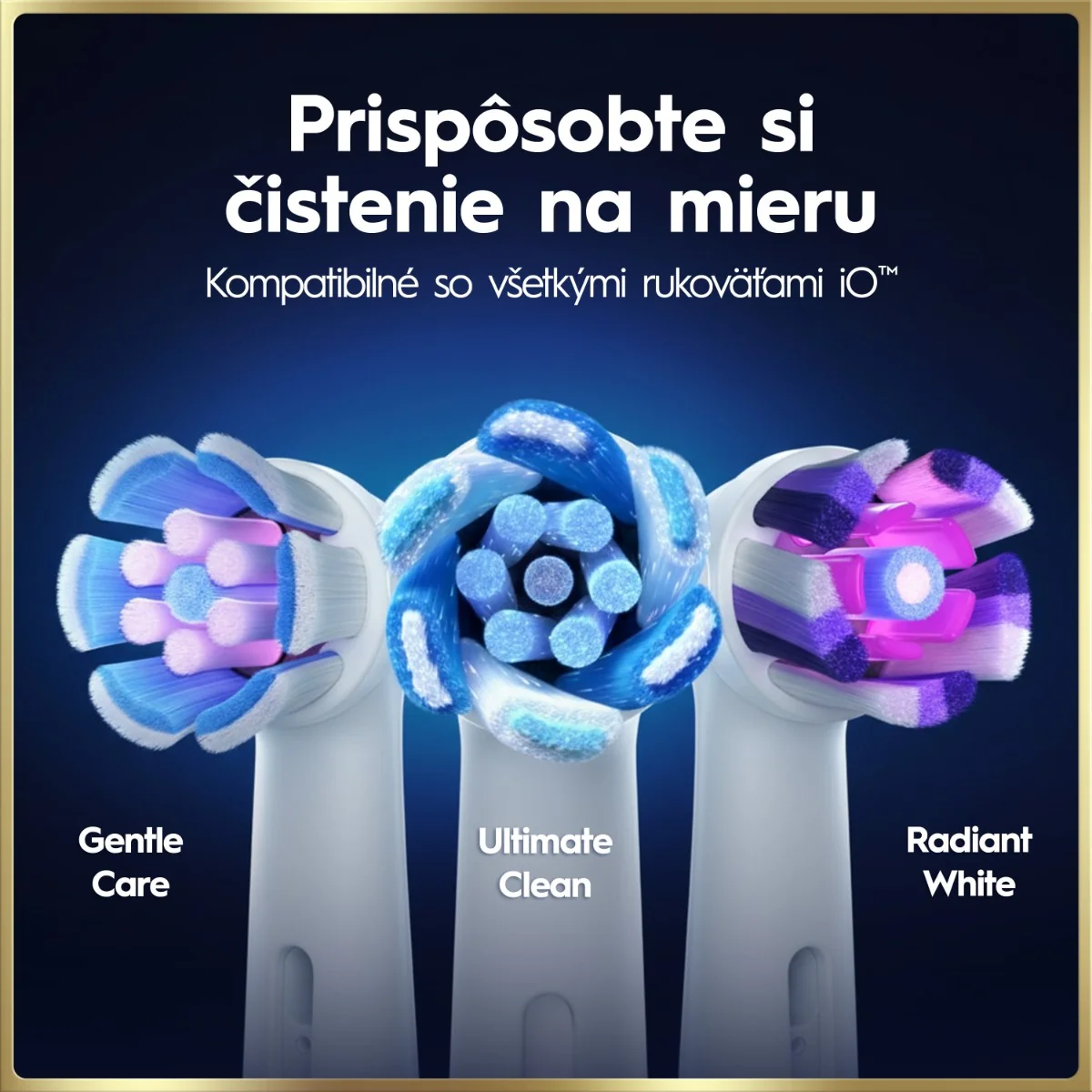 Oral B iO Series 9 Duo Black&Rose Elektrická zubná kefka 1×1 set, elektrická zubná kefka