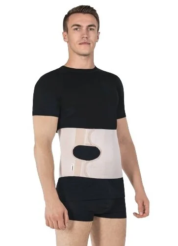 Stomický brušný pás Ventrimax Stoma O-1404, veľkosť S, béžový