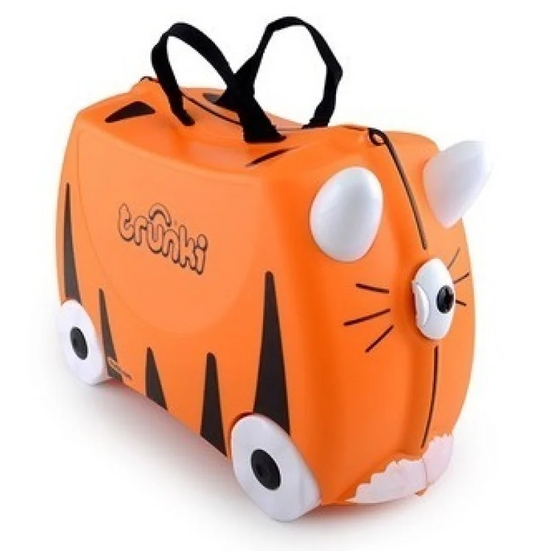 Trunki detský jazdiaci kufor Tipu Tiger 18 l, 3–8 rokov