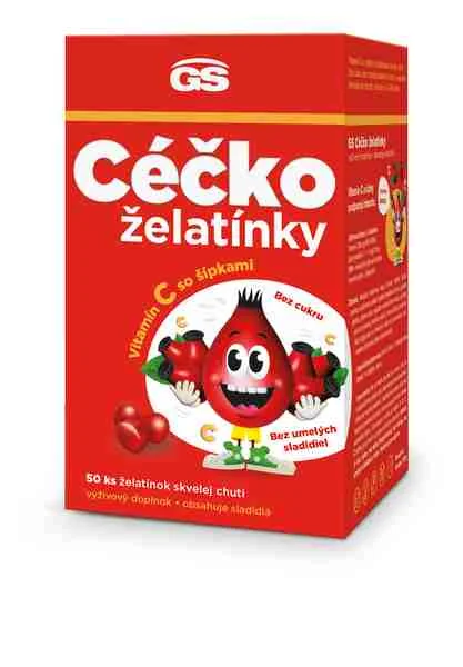 GS CÉČKO želatínky 1× 50 ks, výživový doplnok