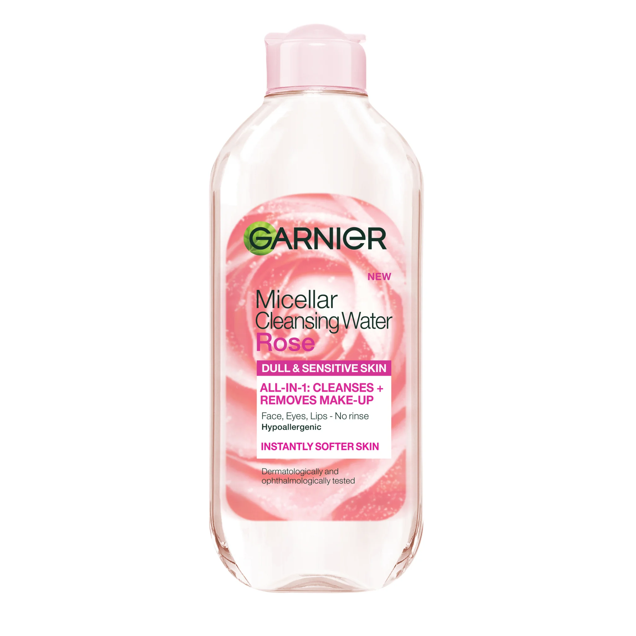 Garnier Skin [[ NATURALS ]] micelárna voda Rose Water 1×400 ml, micelárna voda