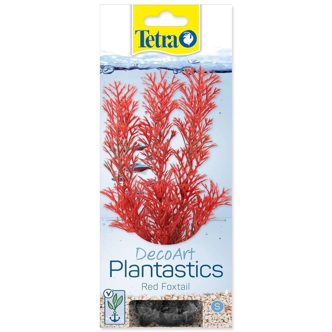 Dekorácia Tetra Rastlina Foxtail Red S 15cm