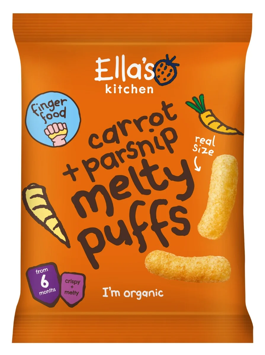 Ella's Kitchen BIO Chrumky mrkva a paštrnák 1×20 g, chrumky