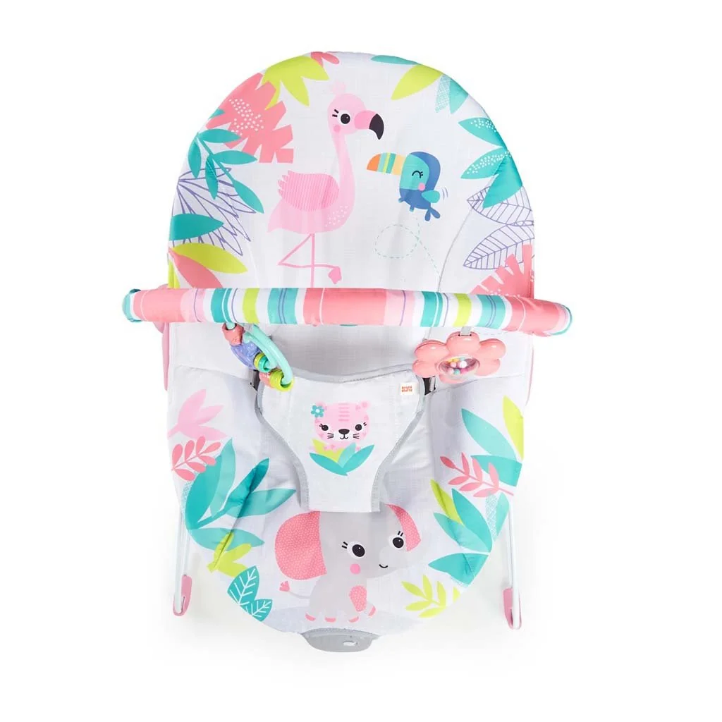 Lehátko vibrujúce Flamingo Vibes™ 0m+, do 9kg