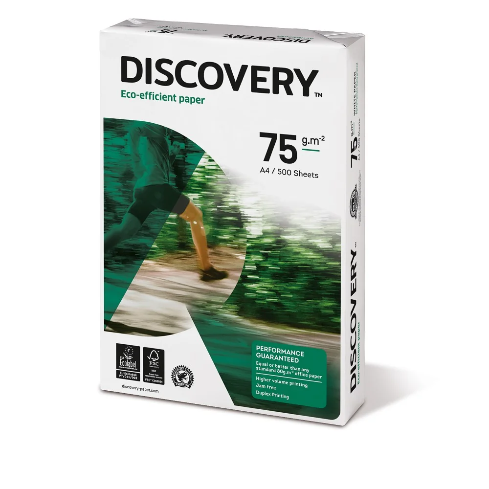 DISCOVERY - kancelársky papier A4, 75 g/m², 500 hárkov / 1 kartón