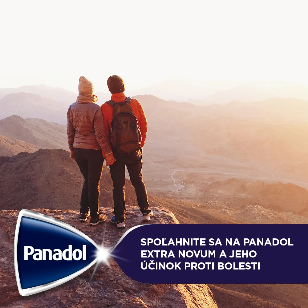 Panadol Extra Rapid šumivé tablety s koefeínom 1x12 tbl, proti bolesti a horúčke