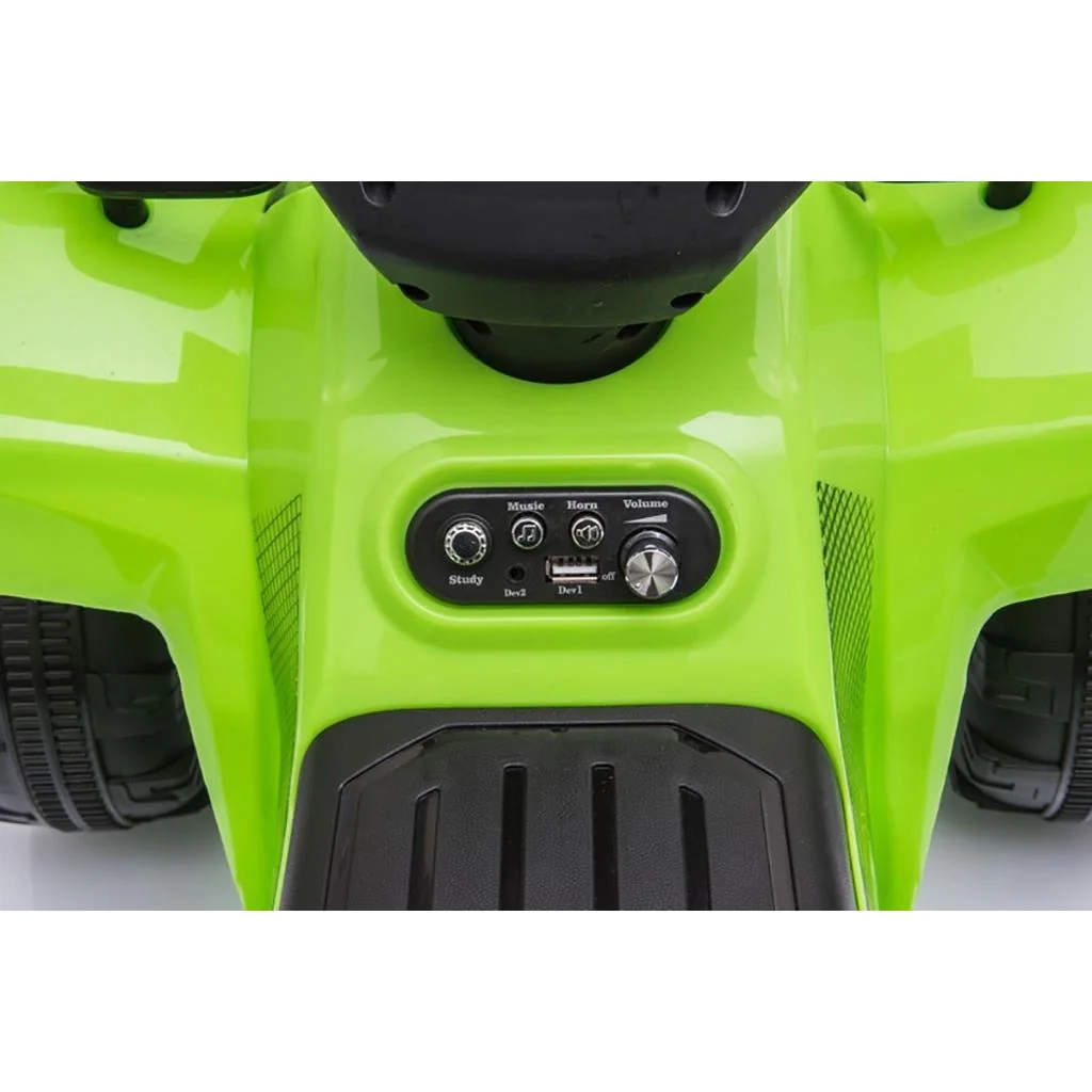 Elektrická štvorkolka Baby Mix ATV zelená , 20C55718