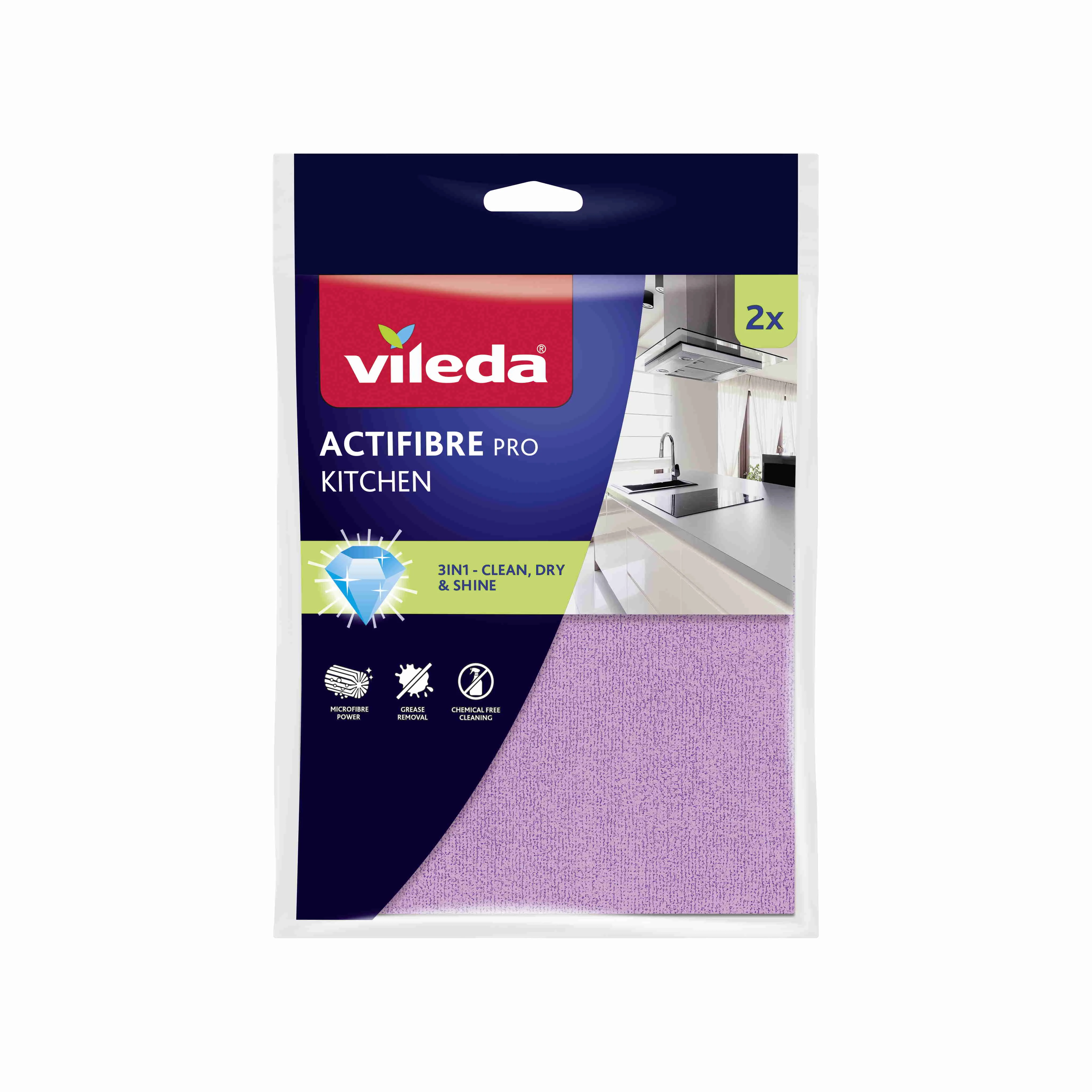 Vileda Actifibre mikrohandrička do kuchyne 2 ks