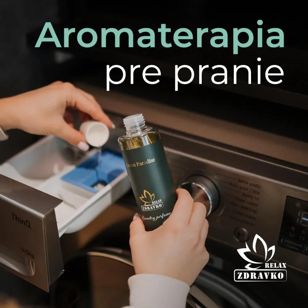 Zdravko Relax - Green paradise parfém na pranie 100ml (20 pracích dávok) Objem: 100 ml