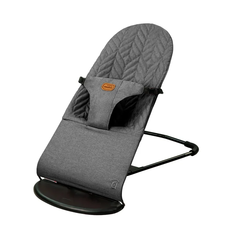Asalvo Paradise ergonomické detské ležadlo, sivé