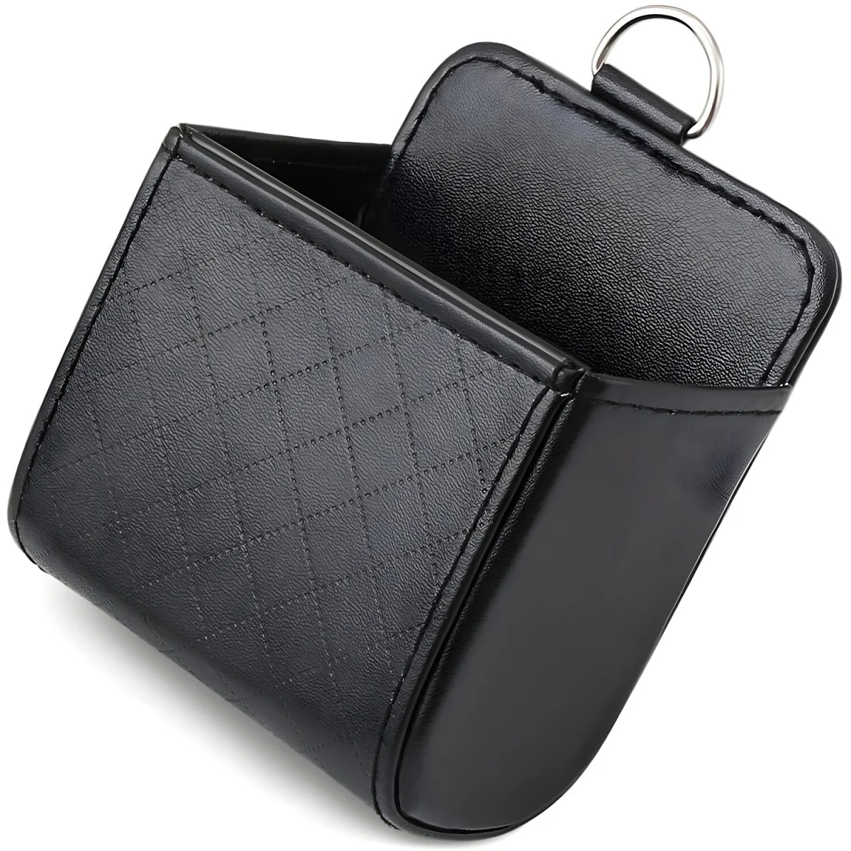 Mini úložný box do auta - čierna