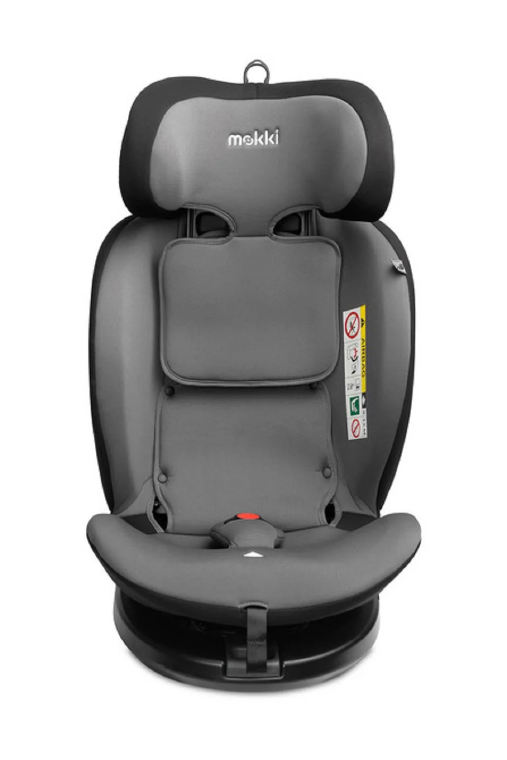 Autosedačka I-SIZE Mokki s izofixom (40-150), sivá