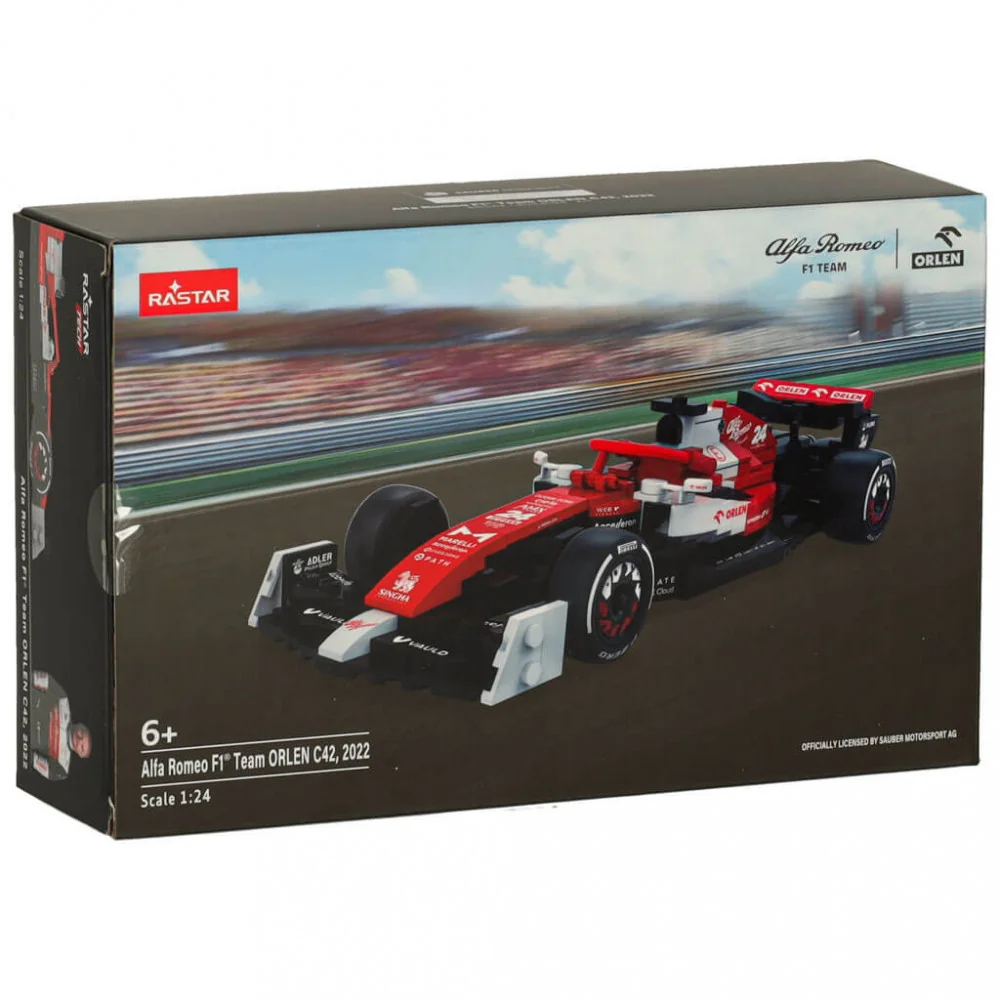 Rastar Stavebnica Alfa Romeo F1 C42 - 387 dielikov (1:24)-MOVEO