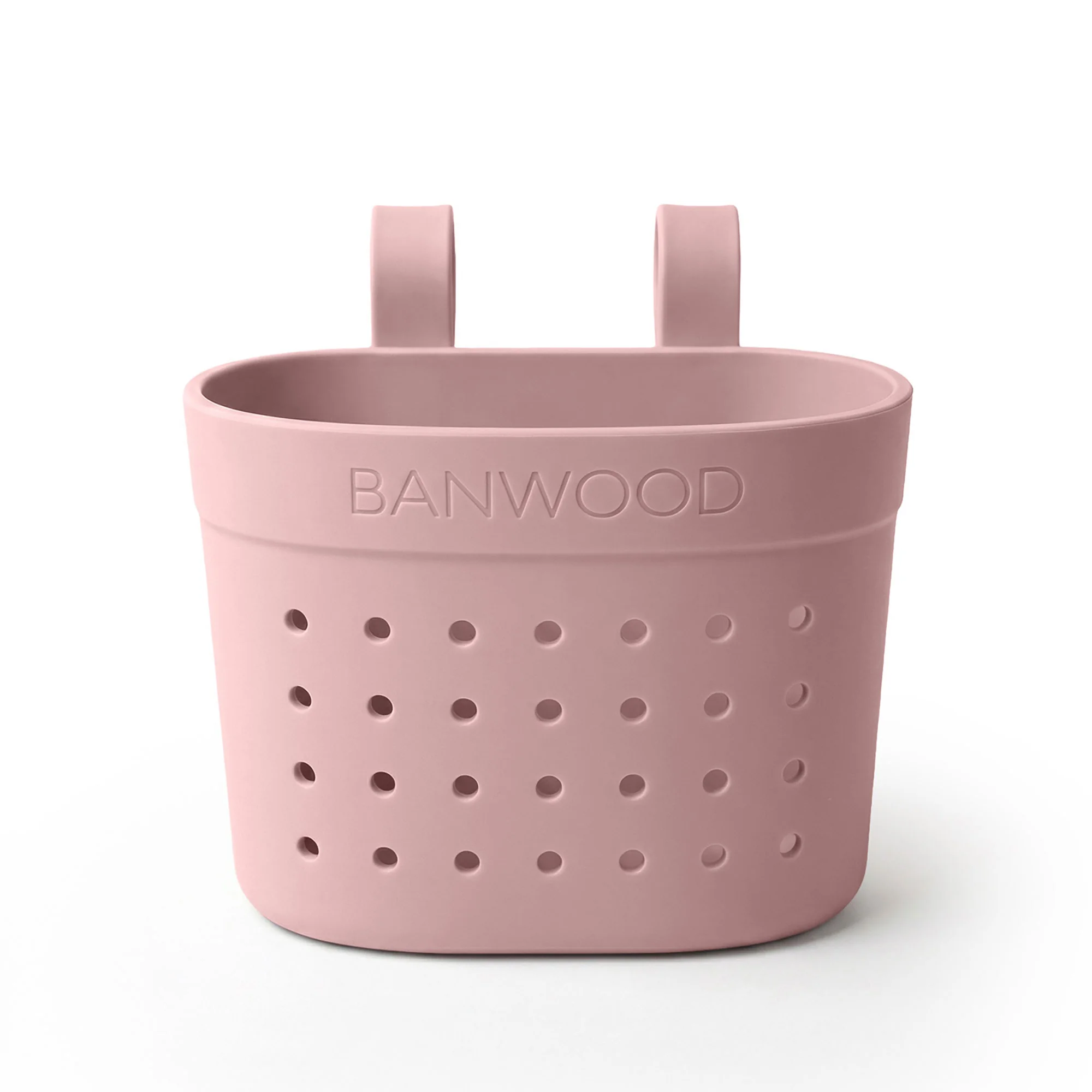 Banwood košík Pin & Ride Dusty Rose