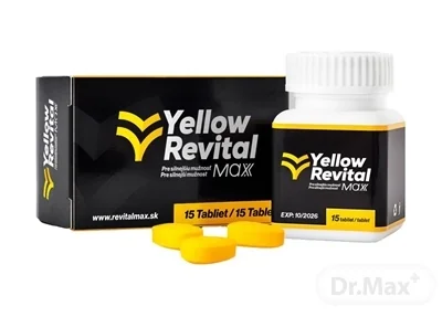 Yellow Revital Max 1×15 ks, výživový doplnok