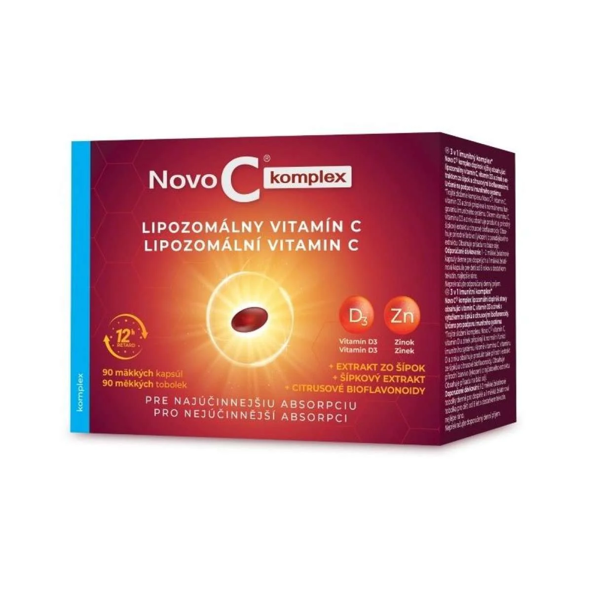 NOVO C KOMPLEX 1×90 ks, výživový doplnok