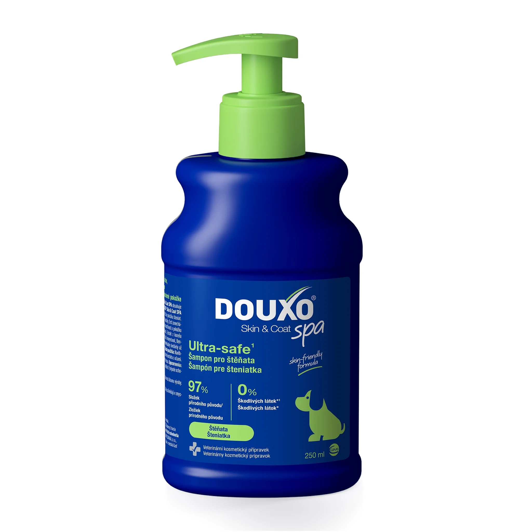 DOUXO® Skin & Coat SPA šampón pre šteniatka, 250 ml
