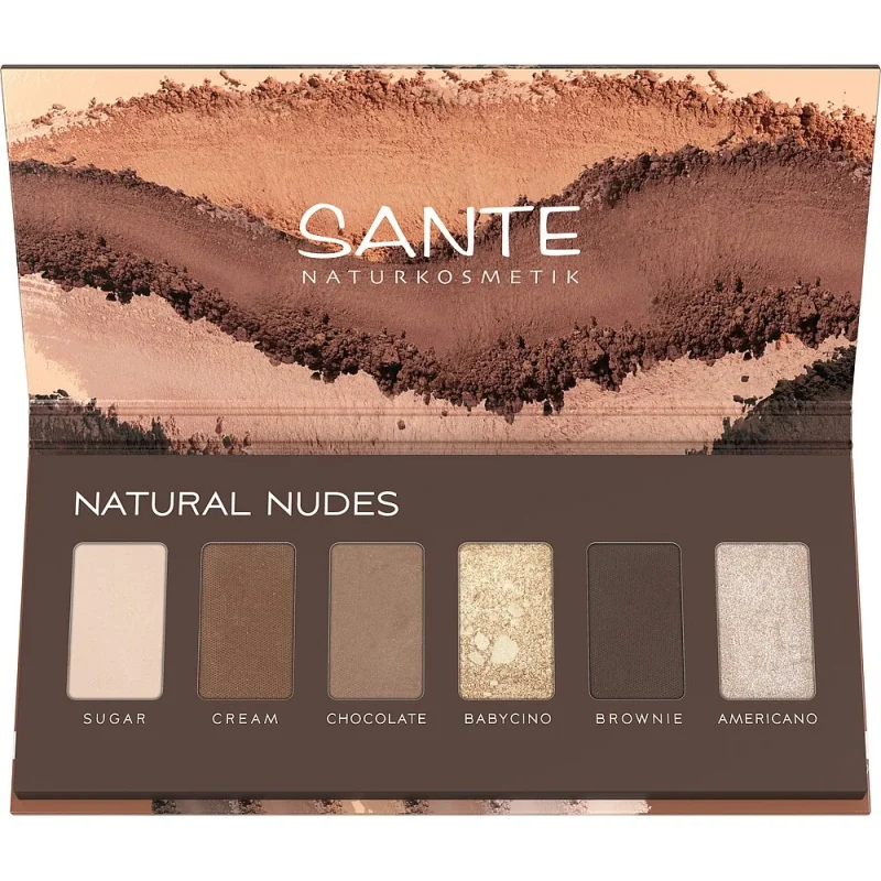 Minerálne očné tiene Palette NATURAL NUDES