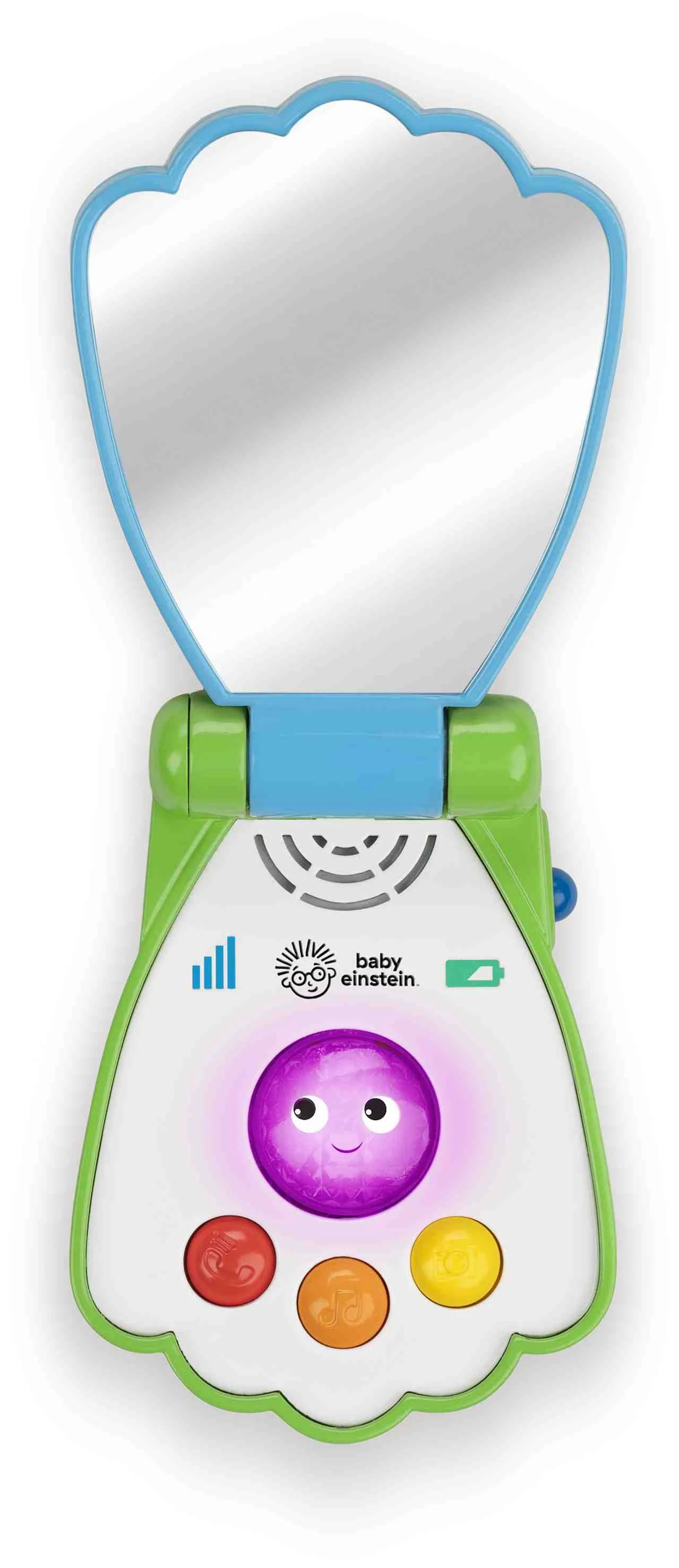 BABY EINSTEIN Hračka hudobná telefón Shell Phone™ 6m+ 1×1 ks, hračka pre deti