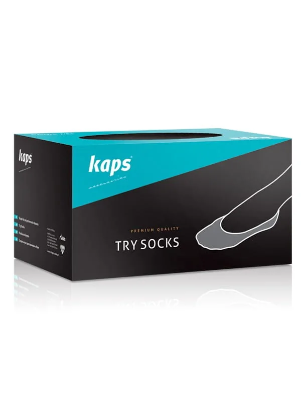 Ponožky ťapky univerzálnej veľkosti na skúšanie obuvi try socks 144 ks