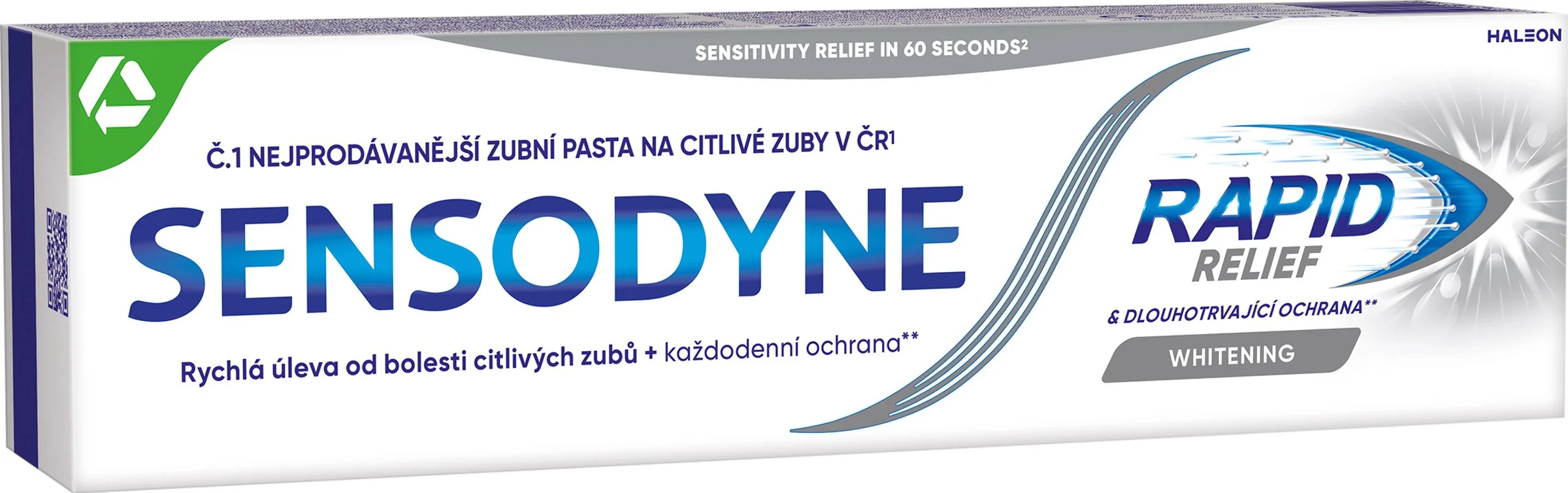 SENSODYNE RAPID WHITENING 1x75 ml, zubná pasta