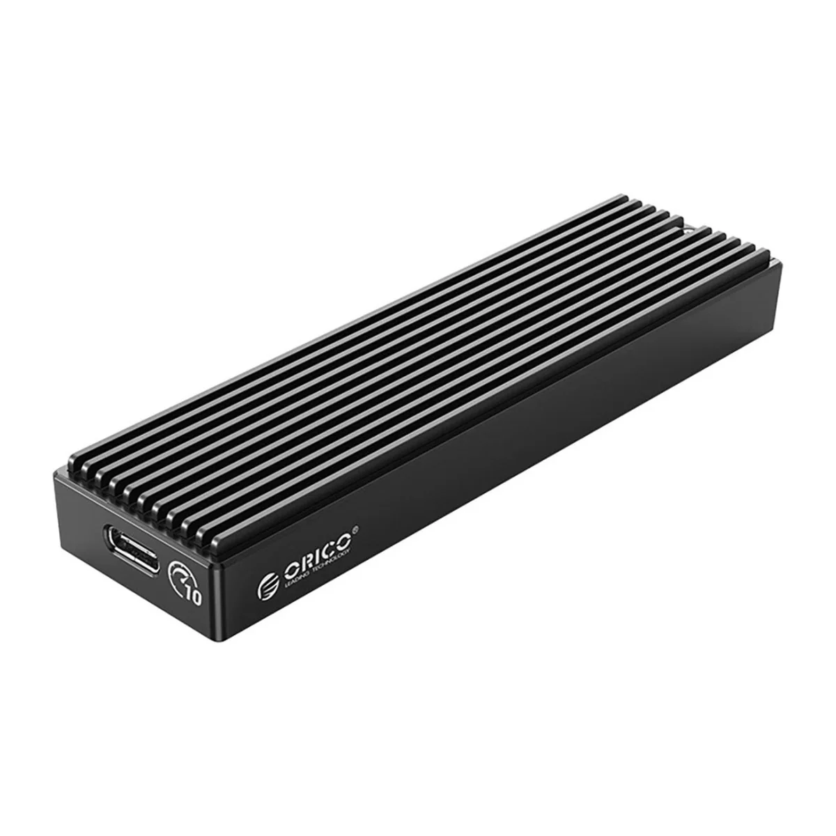 Orico M2PV-C3 externý box pre M.2 NVMe SSD USB-C, čierny 