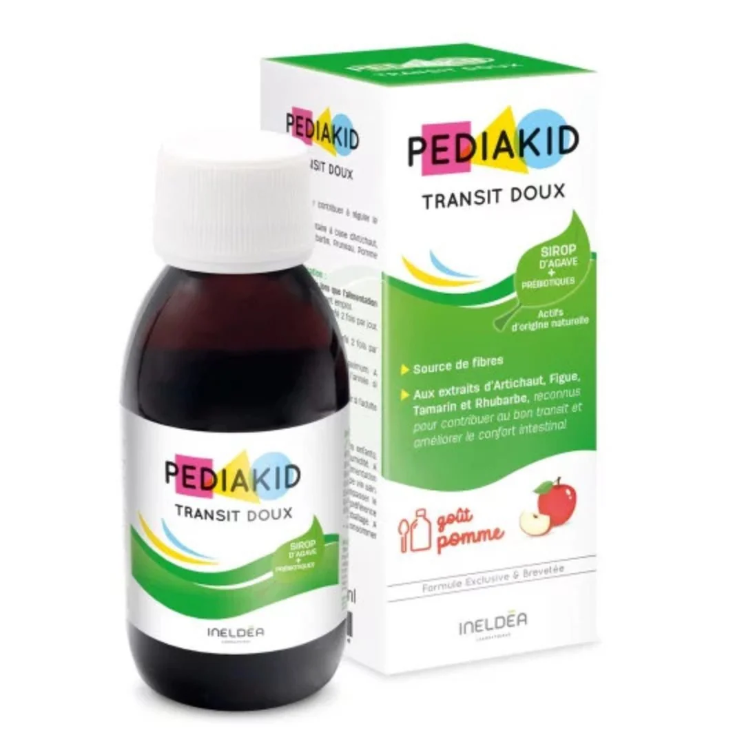 Pediakid Trávenie – prírodný sirup pre deti jablková príchuť, 125 ml
